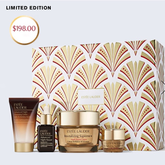 Estee Lauder Revitalizing Supreme+Moisturizer Skincare Set The Lift+Firm Routine - Picture 1 of 7